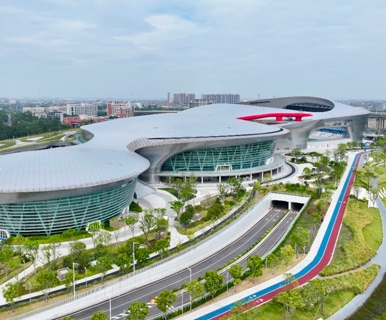 护航全运会赛场！佛照华光点亮湾区德胜体育中心！